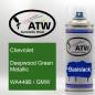 Preview: Chevrolet, Deepwood Green Metallic, WA449B / GMW: 400ml Sprühdose, von ATW Autoteile West.